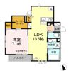 パレス立川柴崎町の間取り画像