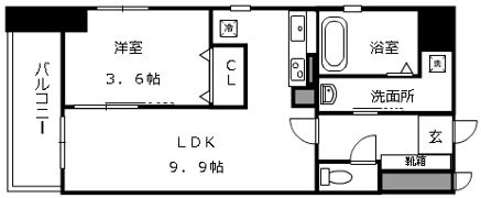 MGA城内の間取り画像