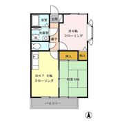 ジュネスハイム ⅠⅡの間取り画像