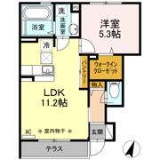 アンジュールの間取り画像