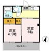 コスモハイツ福生の間取り画像