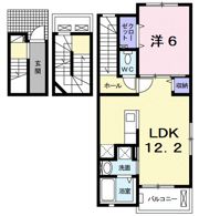 ブルースターガーデンの間取り画像