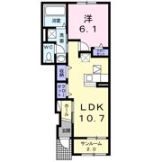 エルディケイ Ⅰの間取り画像