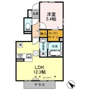 グラウクス Gの間取り画像