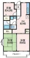 ヒルサイドテラス鶴ヶ島の間取り画像