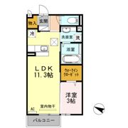 クローバーの間取り画像