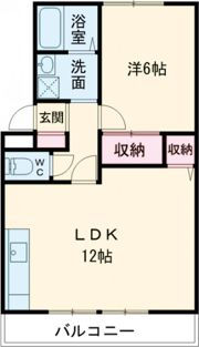 グランドハイツ木屋瀬の間取り画像