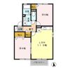 COMODO楠 Bの間取り画像