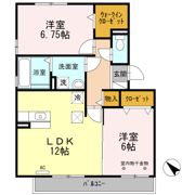 リヴィエール プレの間取り画像