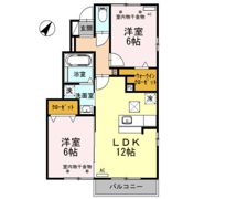 コーポ西山 Ⅰの間取り画像