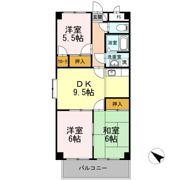 ベルハイム城山の間取り画像