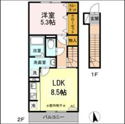 タウンコートⅡの間取り画像