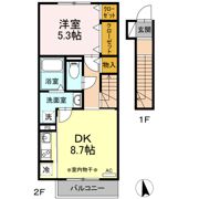タウンコートⅡの間取り画像
