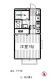 ウエストコート昭島の間取り画像