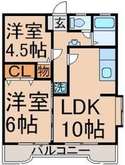 アネックスクレールの間取り画像