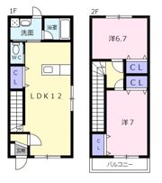 クラッセ永犬丸Ⅱの間取り画像