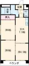 ライフページの間取り画像