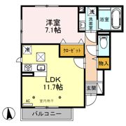 ヴェルデⅡの間取り画像
