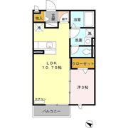 ヴェルドミールAの間取り画像