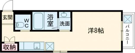 佃コーポⅠの間取り画像