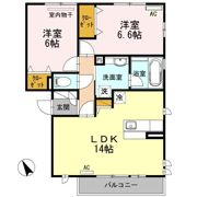 グランシャリオの間取り画像