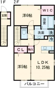 レーテの間取り画像