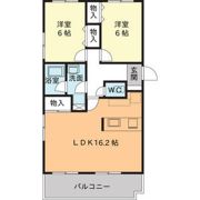 VIP-IN太平洋サウスヒルズの間取り画像