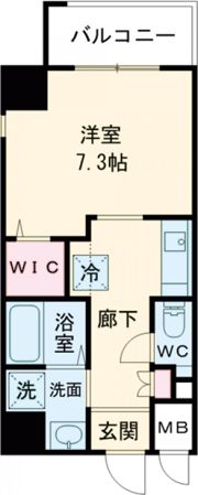 ラグーナ黒崎の間取り画像