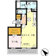 リビングタウンえどばし Aの間取り画像