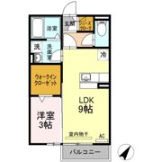 プランドール Ⅰ Bの間取り画像