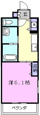 East Court Sakurabashiの間取り画像