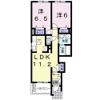 アルモニーラティエⅡの間取り画像
