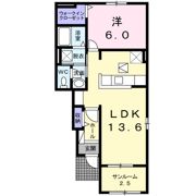 ファミール A棟の間取り画像