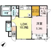 サンシャンテ上野毛 Aの間取り画像