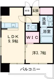 プレジデンス ざ・旦過の間取り画像