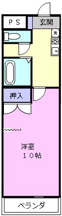 KURIMAマンションの間取り画像