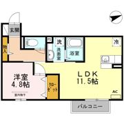 Oasisの間取り画像