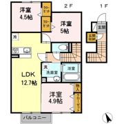 リーヴァ・ヴィラ リーヴァの間取り画像