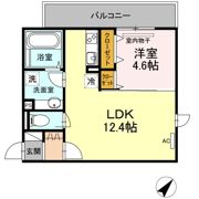 Polonia Matsubara A棟の間取り画像