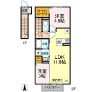 D-room築上町の間取り画像