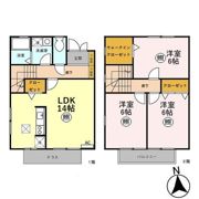 ガーデンコート Bの間取り画像
