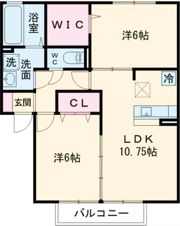 サンパティークの間取り画像
