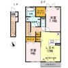 ファミール桜田の間取り画像