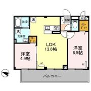 クレリアス若葉の間取り画像