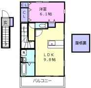 ヒラソールAの間取り画像