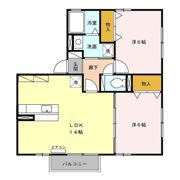 セピアコートの間取り画像