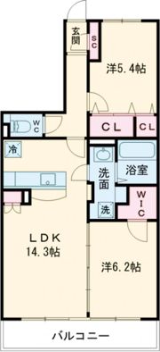 クレイン泉ヶ浦の間取り画像