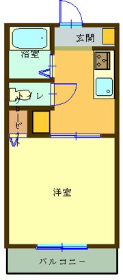 セゾンプロムナードの間取り画像