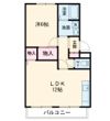 グランドハイツ木屋瀬の間取り画像