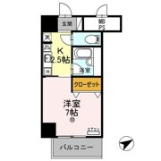 サンタウン竹鼻 Aの間取り画像